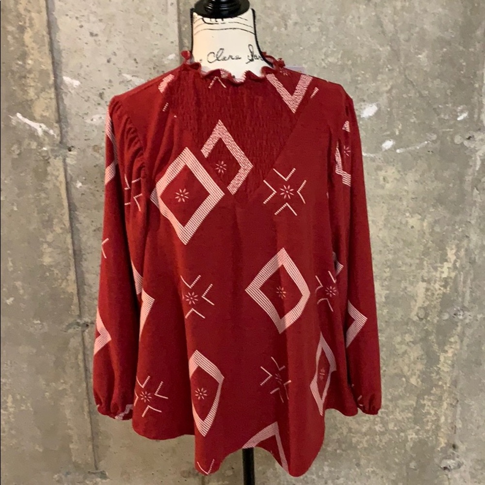 Lula Roe Clara Blouse